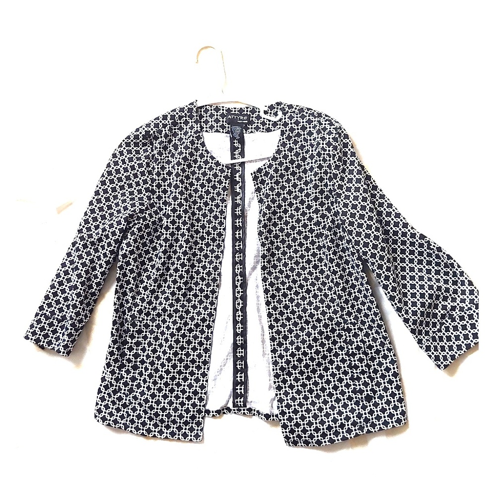 Attyre New York printed jacket